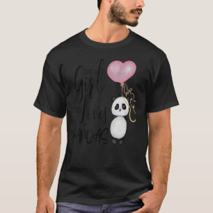 Gewoon een meisje dat van Pandas houdt... ik heb B T-shirt