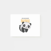 Gewoon een meisje dat van Pandas houdt Post-it® Notes (Voorkant)