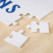 Gewoon een meisje dat van Penguins houdt Legpuzzel (Zijkant)