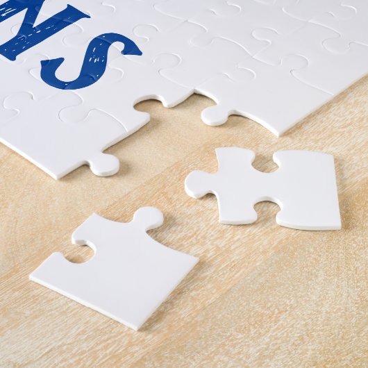 Gewoon een meisje dat van Penguins houdt Legpuzzel (Zijkant)