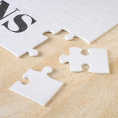 Gewoon een meisje dat van Penguins houdt Legpuzzel (Zijkant)