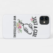 Gewoon een meisje dat van Pickleball houdt Case-Mate iPhone Case (Achterkant (horizontaal))