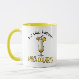 Gewoon Een Meisje Dat Van Pina Coladas Houdt Mok