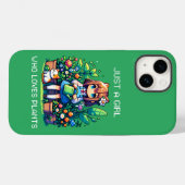 Gewoon een meisje dat van Planten houdt Case-Mate iPhone Case (Achterkant (horizontaal))
