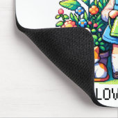 Gewoon een meisje dat van Planten houdt Muismat (Hoek)