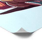 Gewoon een meisje dat van programmeren houdt poster (Hoek)