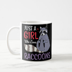 Gewoon een meisje dat van Raccoons houdt, die Pand Koffiemok