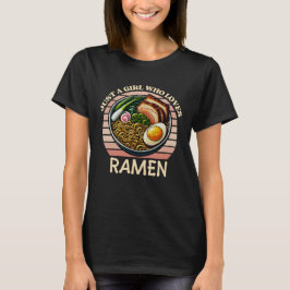 Gewoon een meisje dat van ramen houdt t-shirt