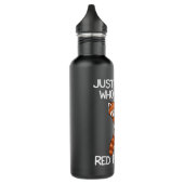 Gewoon een meisje dat van Red Pandas Gift Red Pand Waterfles (Links)