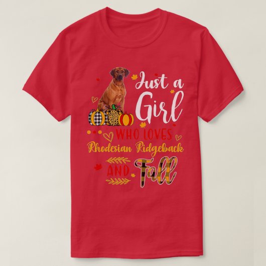 Gewoon een meisje dat van Rhodezische Belastingen T-shirt (Design voorkant)
