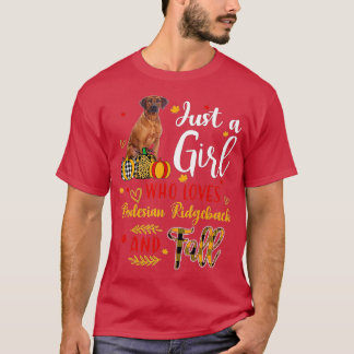 Gewoon een meisje dat van Rhodezische Belastingen T-shirt