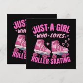 Gewoon Een Meisje Dat Van Rollerskaten Houdt (Voorkant / Achterkant)