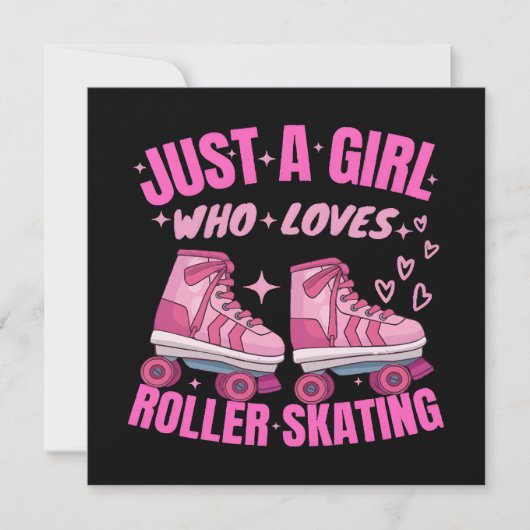 Gewoon Een Meisje Dat Van Rollerskaten Houdt (Voorkant)