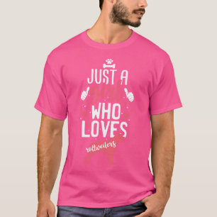 Gewoon een meisje dat van Rottweilers houdt T-shirt