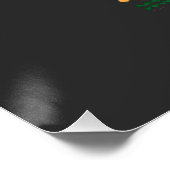 Gewoon Een Meisje Dat Van Schildpad Kerstmis Passe Perfect Poster (Hoek)