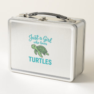 Gewoon een meisje dat van schildpadden houdt vinta