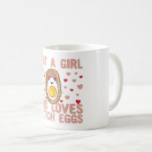 Gewoon een meisje dat van Scotch Eggs houdt Koffiemok (Voorkant rechts)