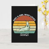 Gewoon een meisje dat van slangen houdt kaart (Gele Bloem)