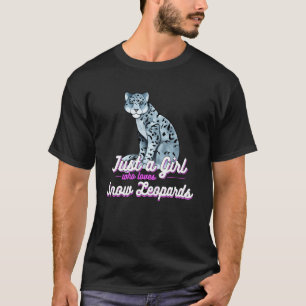Gewoon een meisje dat van sneeuwblazers houdt t-shirt