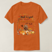 Gewoon een meisje dat van Spinone Italianos houdt  T-shirt (Design voorkant)