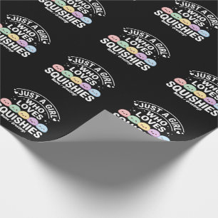 Gewoon Een Meisje Dat Van Squishies Houdt - Kawaii Cadeaupapier