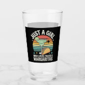 Gewoon een meisje dat van Tacos en Margarita Mexic Glas (Voorkant)