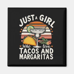 Gewoon een meisje dat van taco's en margarita's ho magneet