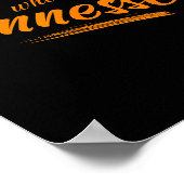Gewoon een meisje dat van Tennessee houdt, Dames C Poster (Hoek)