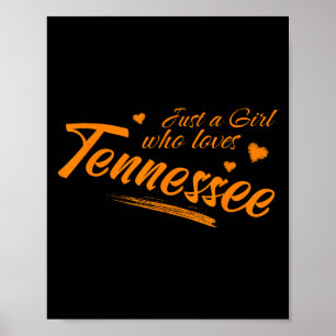 Gewoon een meisje dat van Tennessee houdt, Dames C Poster