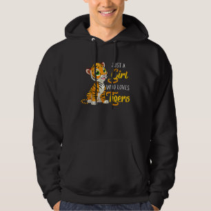 Gewoon Een Meisje Dat Van Tijgers Houdt 2022 Tijge Hoodie
