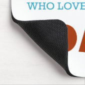 Gewoon een meisje dat van Toast houdt Muismat (Hoek)