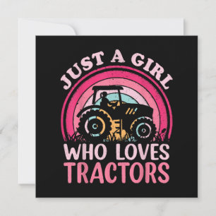 Gewoon Een Meisje Dat Van Tractors Houdt