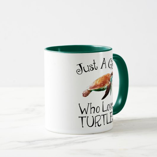 Gewoon een meisje dat van Turks houdt Mok (Voorkant rechts)