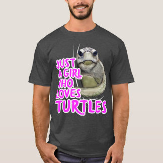 Gewoon een meisje dat van Turks houdt T-shirt