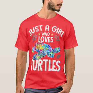 Gewoon een meisje dat van Turks houdt T-shirt