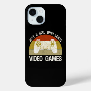 Gewoon Een Meisje Dat Van Videogames Houdt iPhone 15 Case