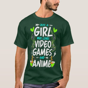 Gewoon een meisje dat van videogames houdt en een  t-shirt