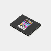 Gewoon een meisje dat van videogames houdt post-it® notes (Schuin)