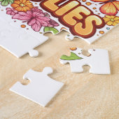 Gewoon een meisje dat van vlinders houdt – Schatti Legpuzzel (Zijkant)
