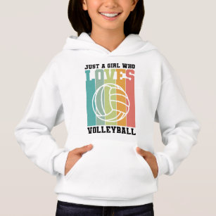 Gewoon een meisje dat van Volleyball houdt