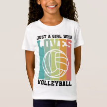 Gewoon een meisje dat van Volleyball houdt