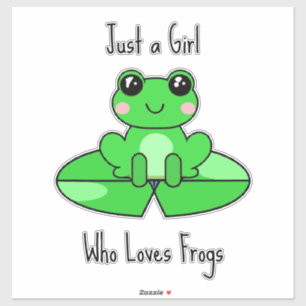 Gewoon een meisje dat van vrienden houdt sticker