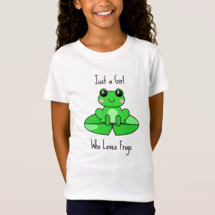 Gewoon een meisje dat van vrienden houdt t-shirt