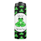 Gewoon een meisje dat van vrienden houdt thermosbeker (Voorkant)