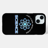 Gewoon Een Meisje Dat Van Wetenschap Houdt Case-Mate iPhone Case (Achterkant (horizontaal))