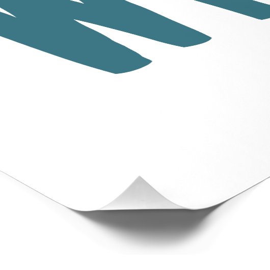 Gewoon een meisje dat van Wieners Dachshund Lover Perfect Poster (Hoek)