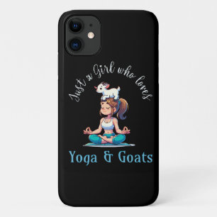 Gewoon een meisje dat van Yoga en Geiten houdt Case-Mate iPhone Case