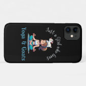 Gewoon een meisje dat van Yoga en Geiten houdt Case-Mate iPhone Case (Achterkant (horizontaal))