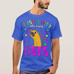 Gewoon een meisje dat varkens liefheeft 3578 t-shirt