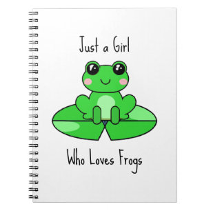 Gewoon een meisje dat vrienden leuk vindt notitieboek